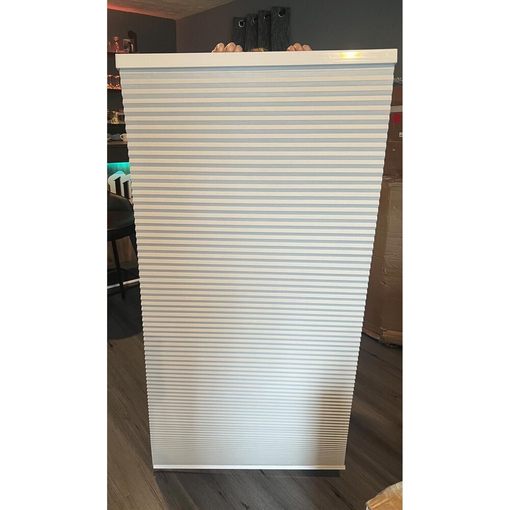 36 X 72 Cellular Window Shade - Light Filtering, Honeycomb Design - No Brackets